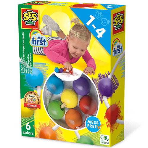 ses creative waskrijt kralen - 6st | 00244 | 1
