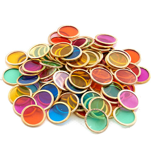 shaw magnets sorteerschijfjes met metalen rand - 100st | 50409 | 0