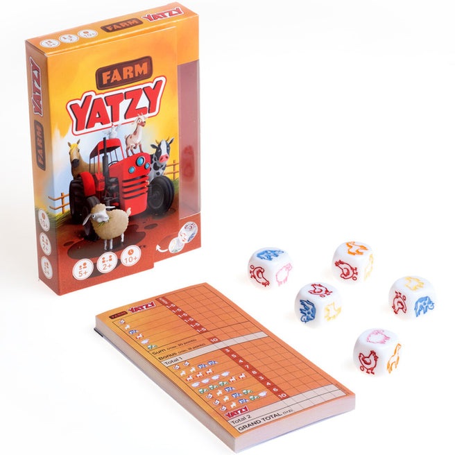 smart games dobbelspel yatzy - boerderij | YTZ003 | 0