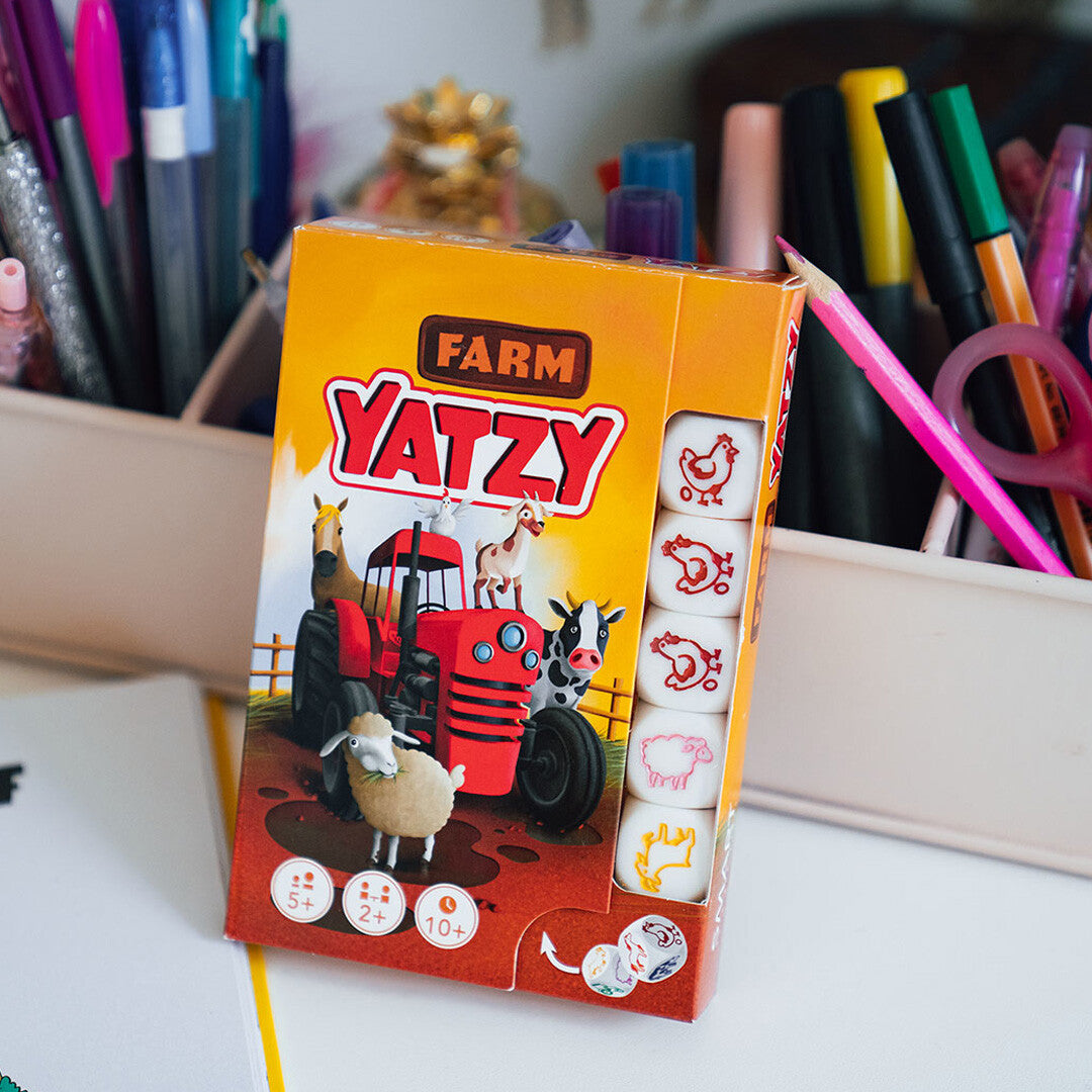 smart games dobbelspel yatzy - boerderij | YTZ003 | 2