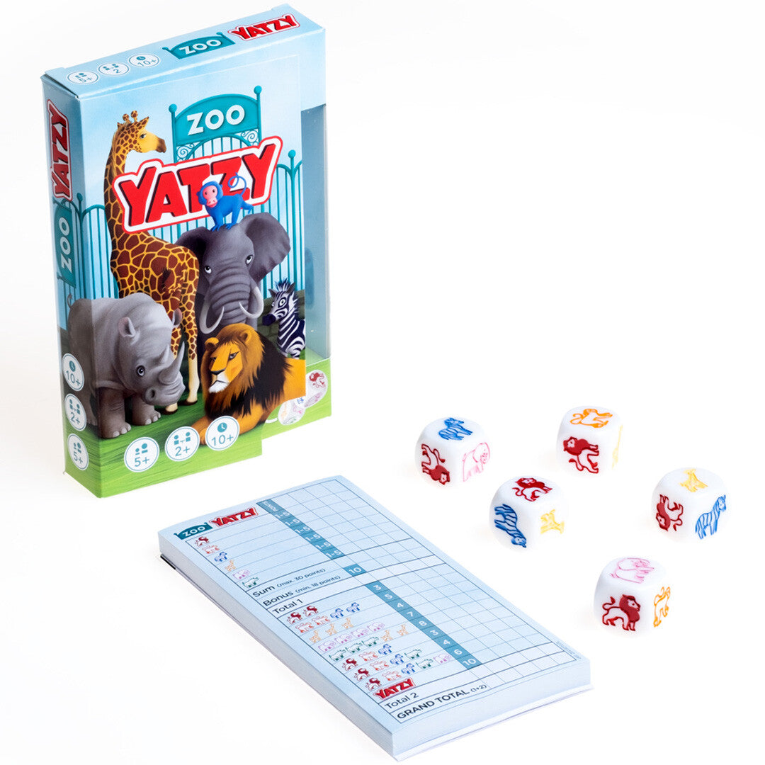 smart games dobbelspel yatzy - dierentuin | YTZ002 | 0
