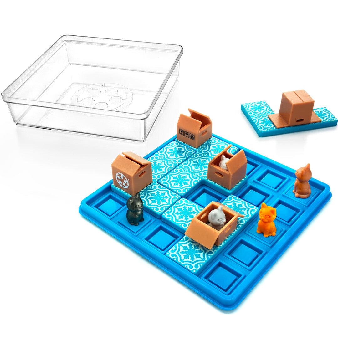 Houten Puzzel Doos voor Katten - Huisdier Entertainment en Oefening Speelgoed - Indoor Kat Scratch Speelgoed Houten Puzzel Doos voor Katten - Huisdier Entertainment en Oefening Speelgoed - Indoor Kat Scratch Speelgoed
