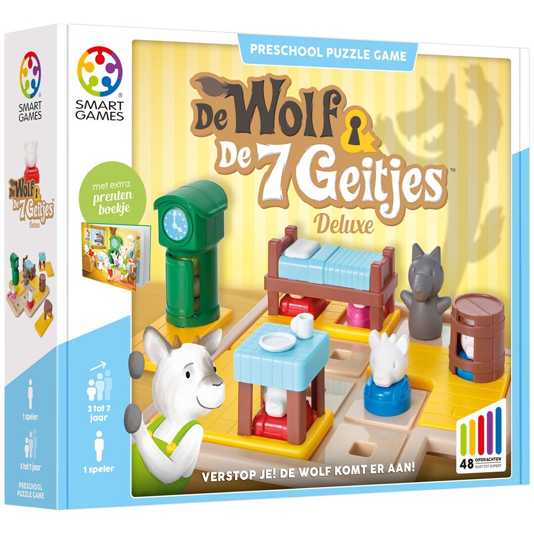 smart games puzzelspel de wolf en de 7 geitjes | SG027NL | 0