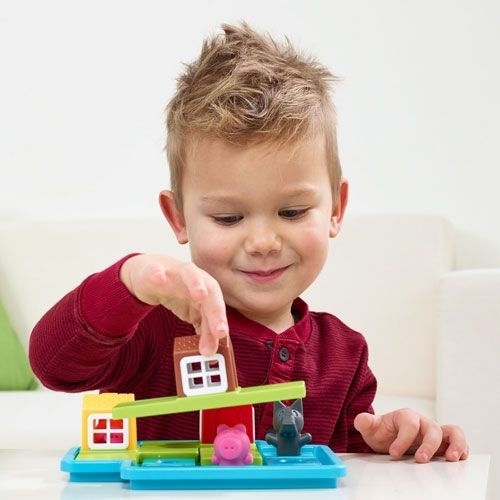 smart games puzzelspel drie kleine biggetjes - deluxe | SG023 | 3