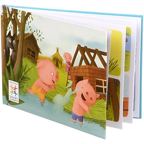 smart games puzzelspel drie kleine biggetjes - deluxe | SG023 | 4