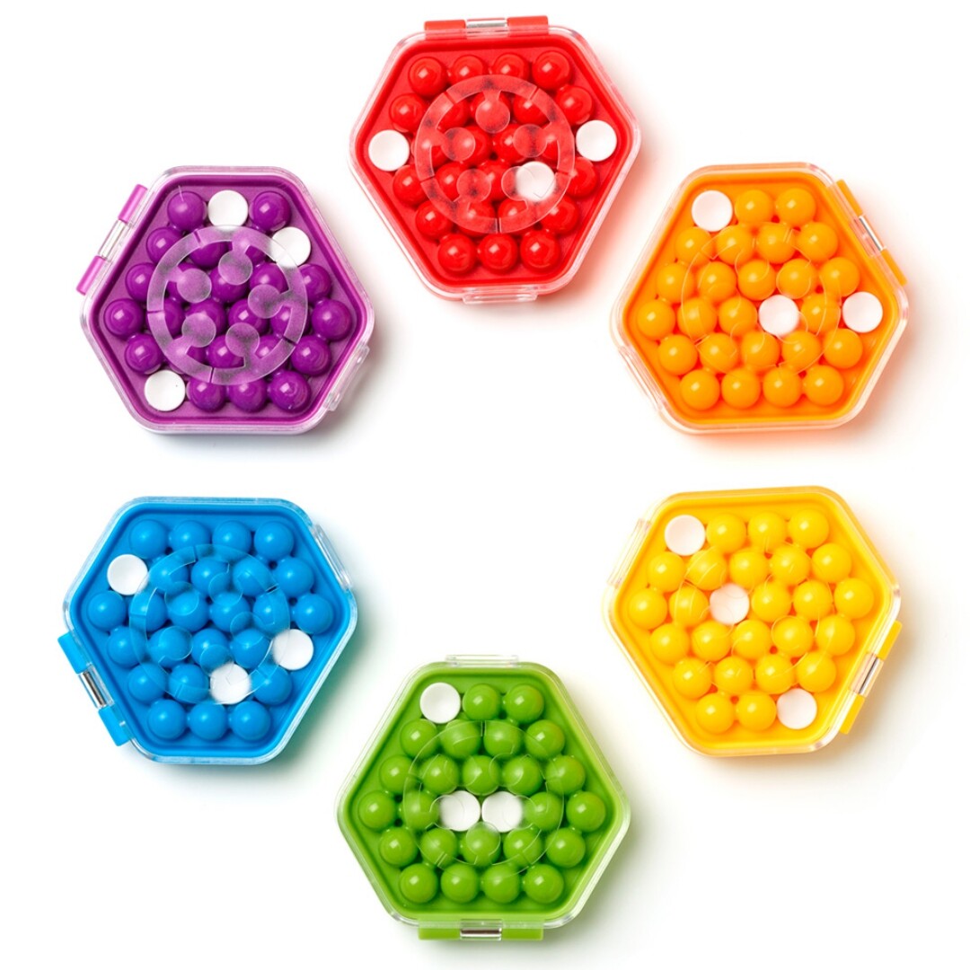 smart games puzzelspel iq mini hexpert - assorti | SG 402 | 0
