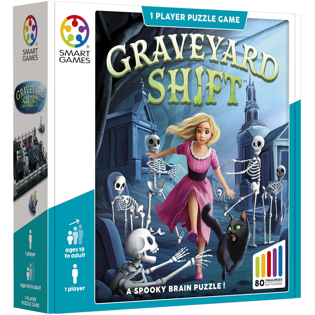 SG108 | smartgames puzzelspel graveyard shift | 1