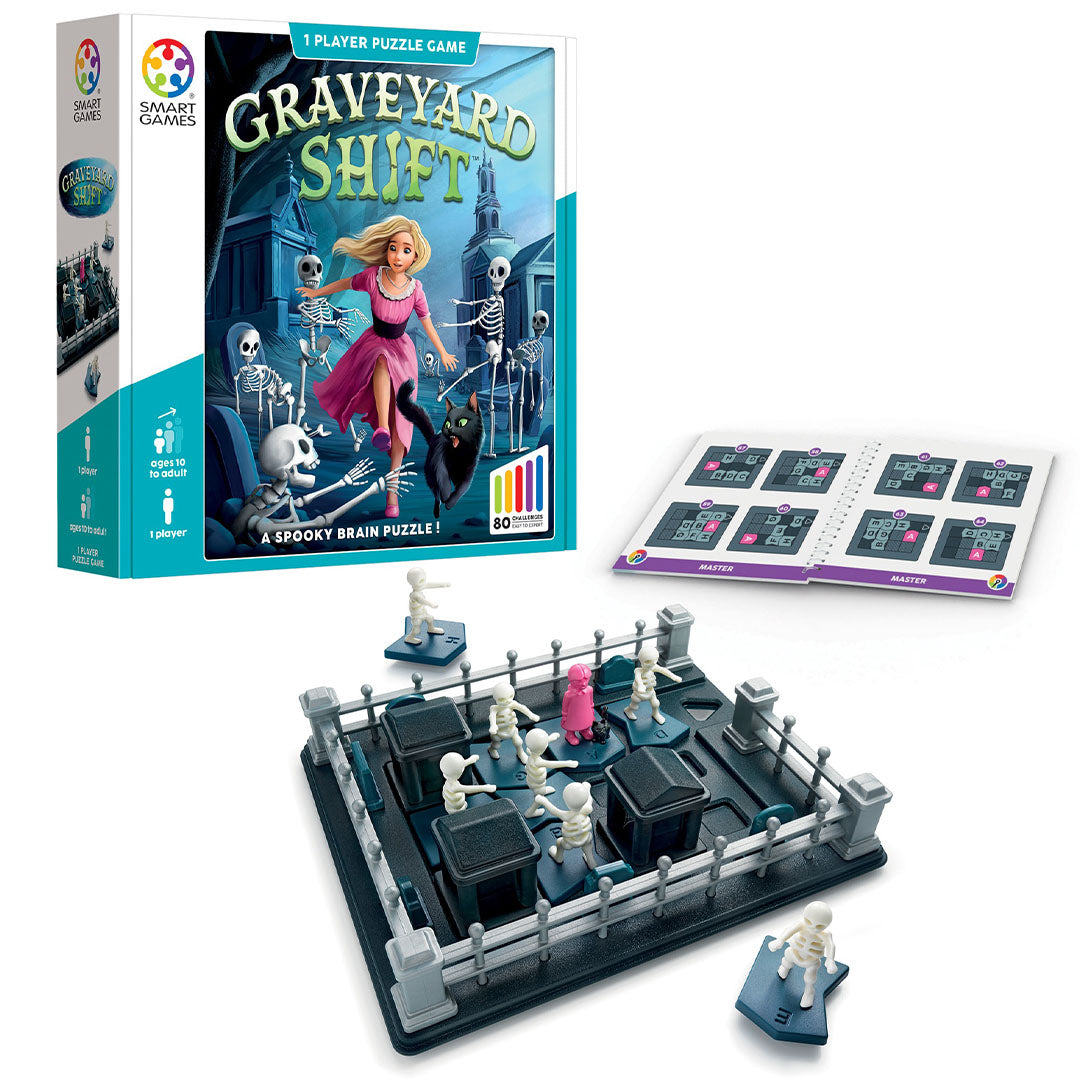 SG108 | smartgames puzzelspel graveyard shift | 2