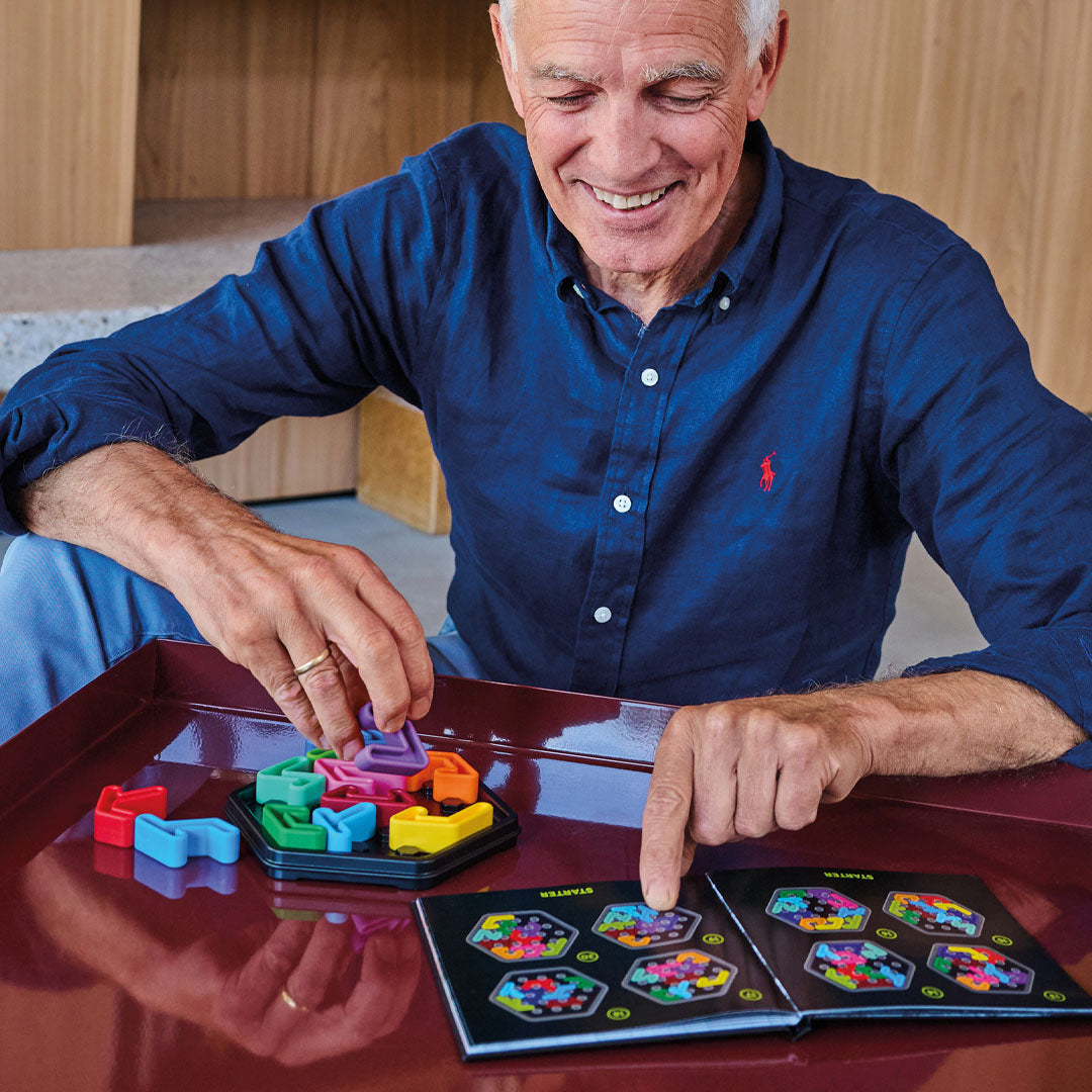 smartgames puzzelspel iq deluxe - hexagon | ilovespeelgoed