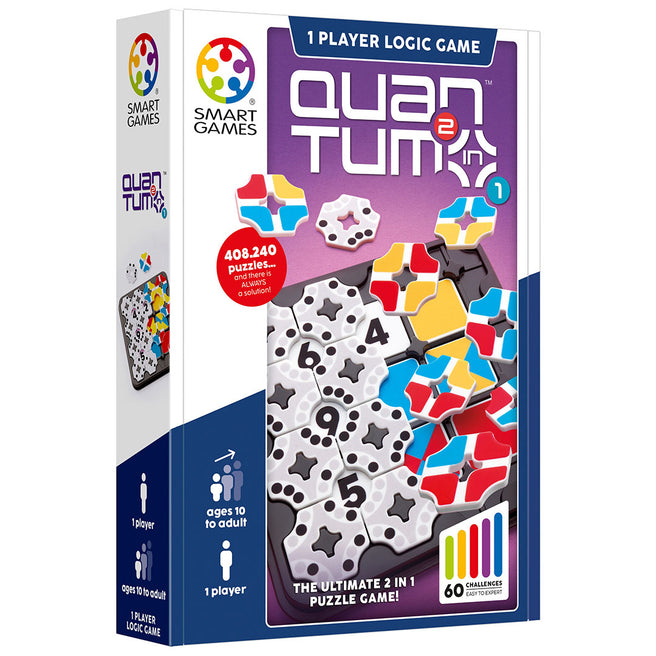 SG454 | smartgames puzzelspel quantum 2-in-1 | 1