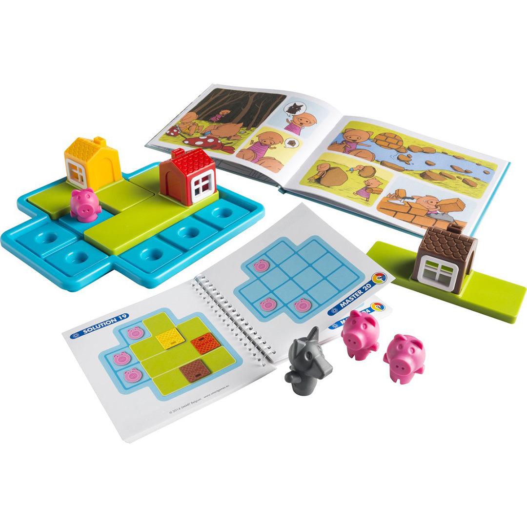 smart games puzzelspel drie kleine biggetjes - deluxe | SG023 | 4