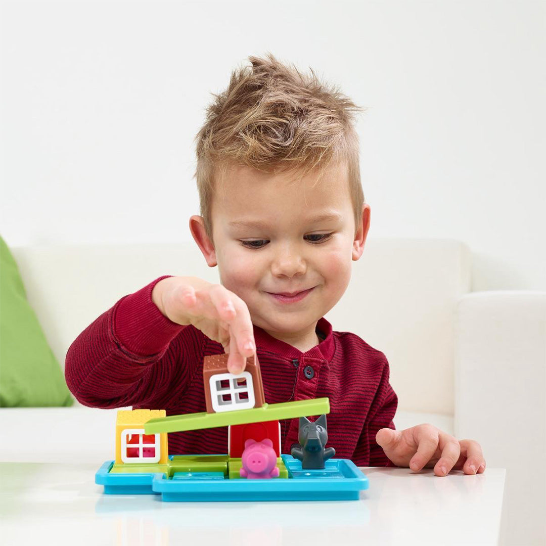 smart games puzzelspel drie kleine biggetjes - deluxe | SG023 | 2