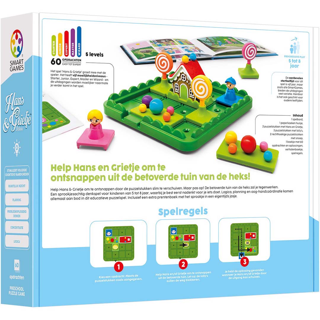 smartgames puzzelspel hans en grietje | SG028NL | 6