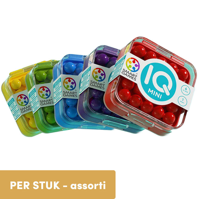 smart games puzzelspel iq mini - assorti