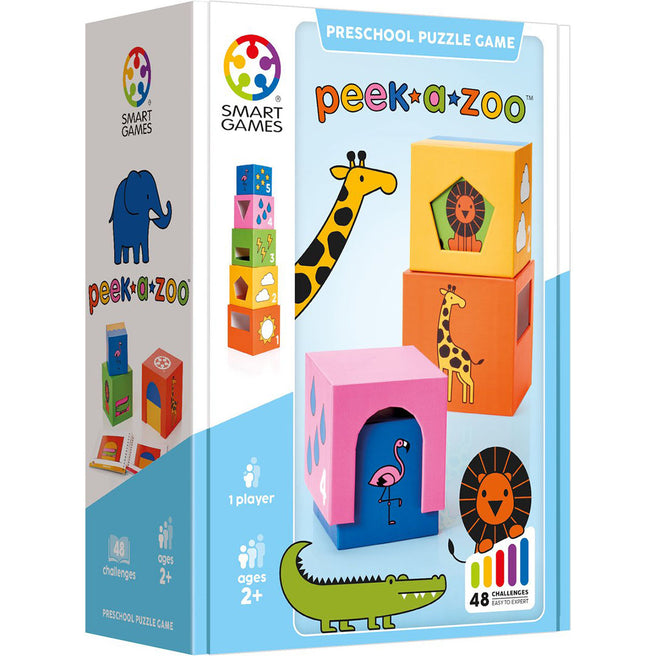 smart games puzzelspel kijk-in-de-dierentuin | SG045 | 