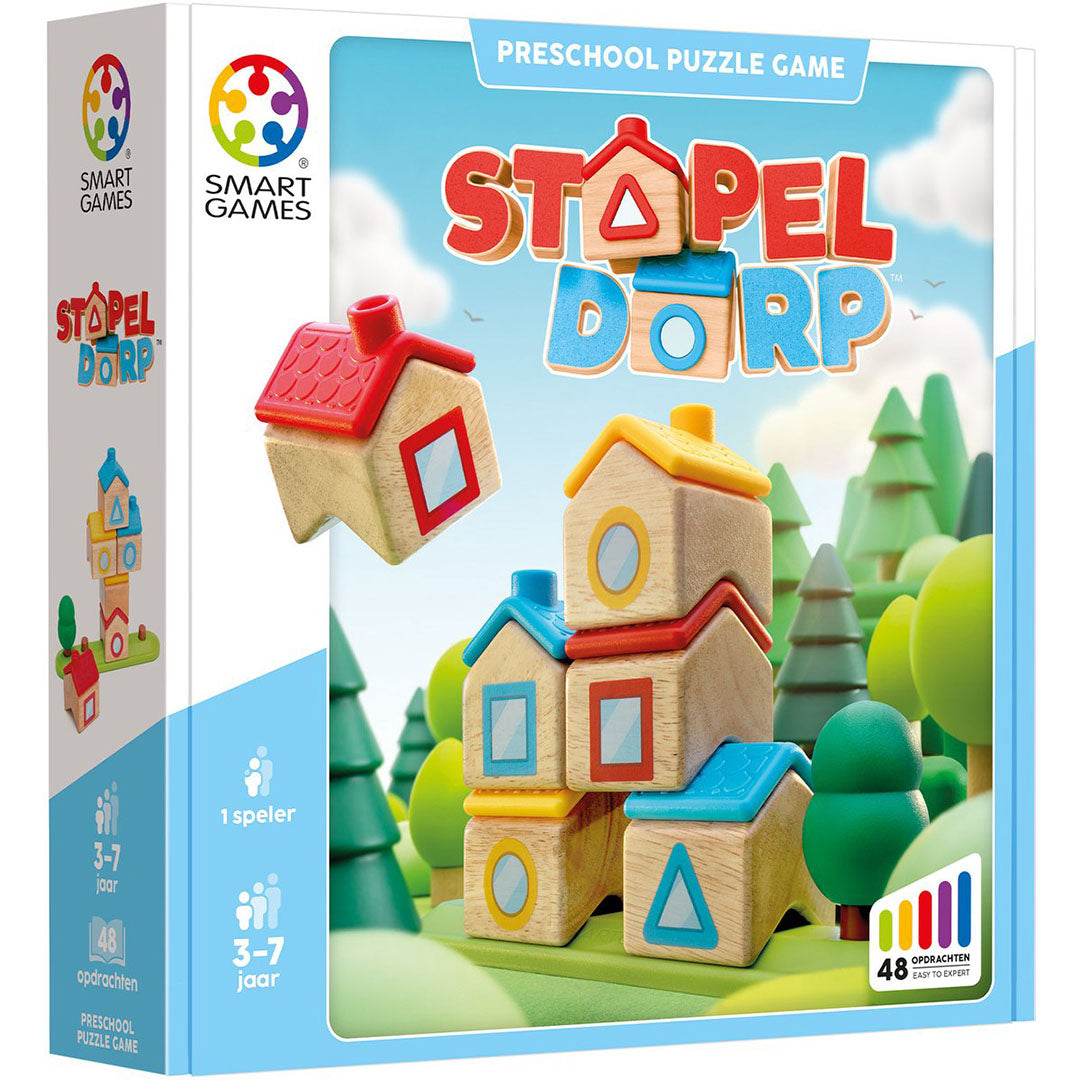 smartgames puzzelspel stapeldorp | SG044NL | 