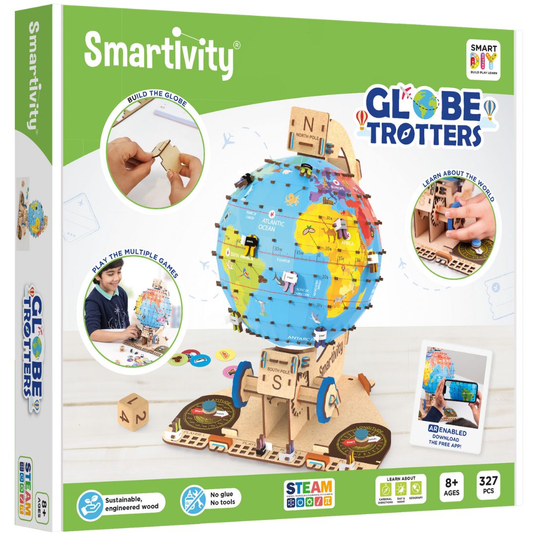 smartivity bouwset wereldbol | STY305 | 5