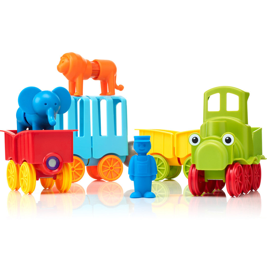 smartmax magnetisch puzzelspel - my first animal train | SMX410 | 0