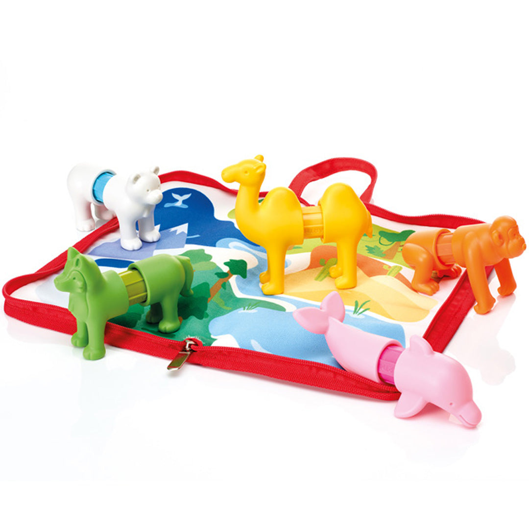 SMX246 | smartmax magnetisch puzzelspel - my first animals around the world | 2