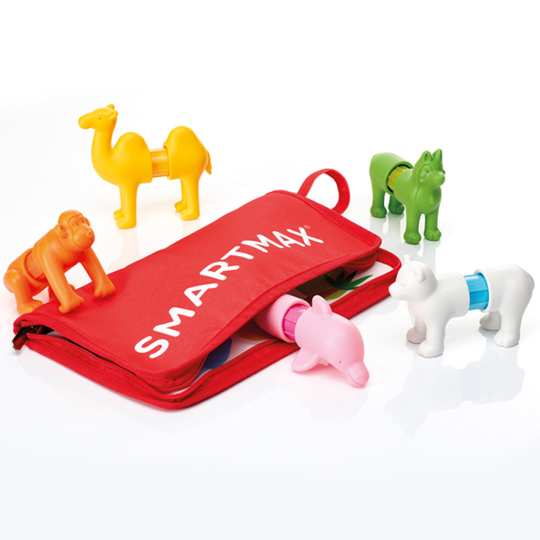 SMX246 | smartmax magnetisch puzzelspel - my first animals around the world | 3
