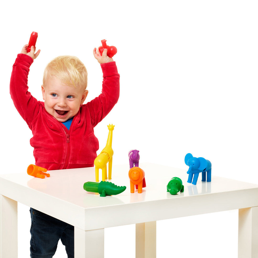 smartmax magnetisch puzzelspel my first - safaridieren | SMX220 | 5