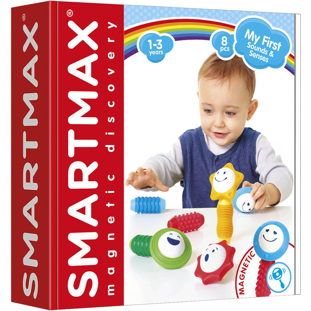 smartmax magnetisch puzzelspel - my first sounds and senses | SMX224 | 1