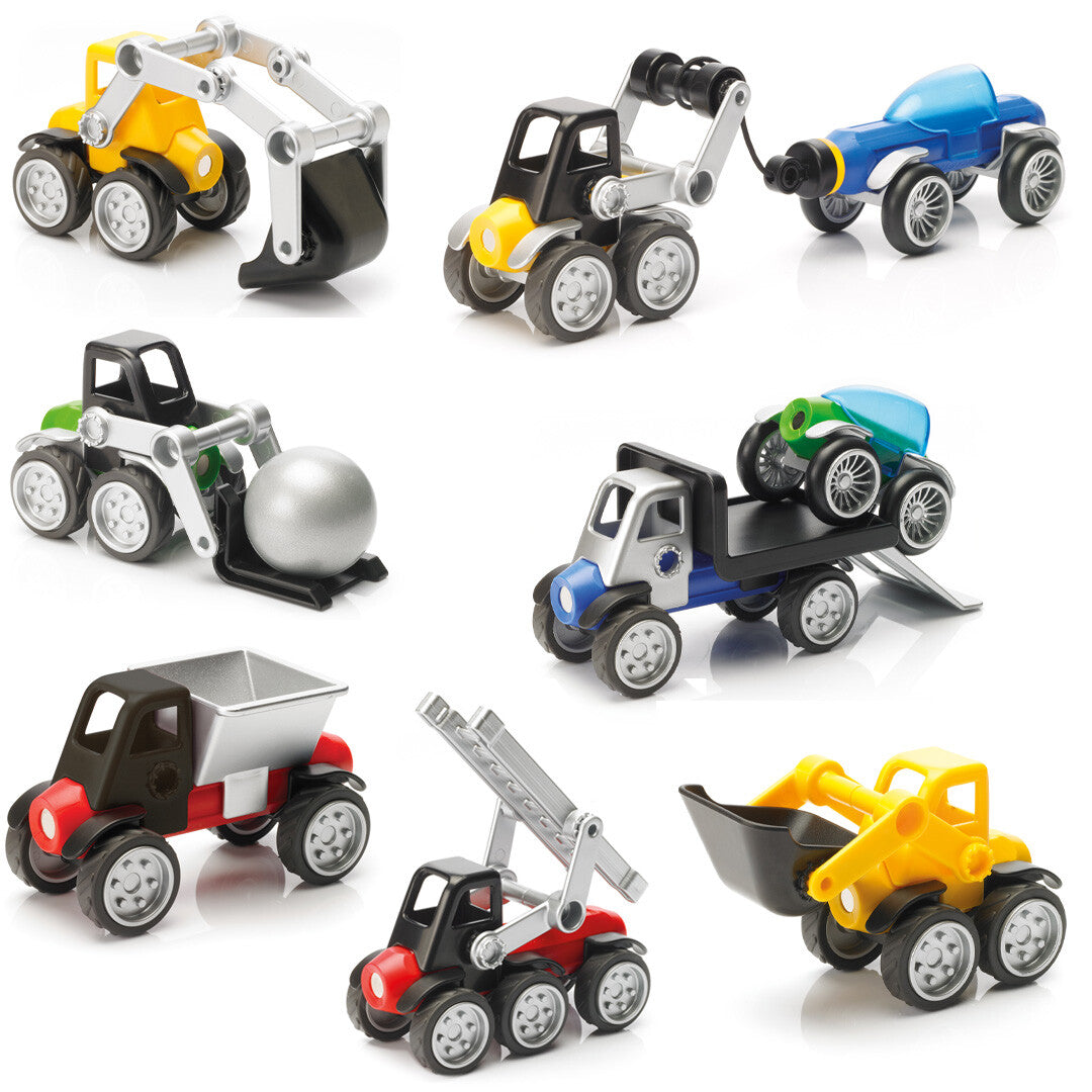 smartmax magnetisch puzzelspel - power vehicles | SMX 303 | 0
