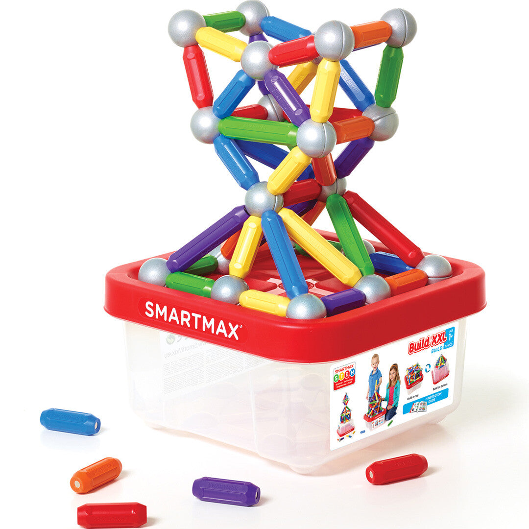 smartmax magnetische bouwset build xxl - 70st | SMX907 | 0