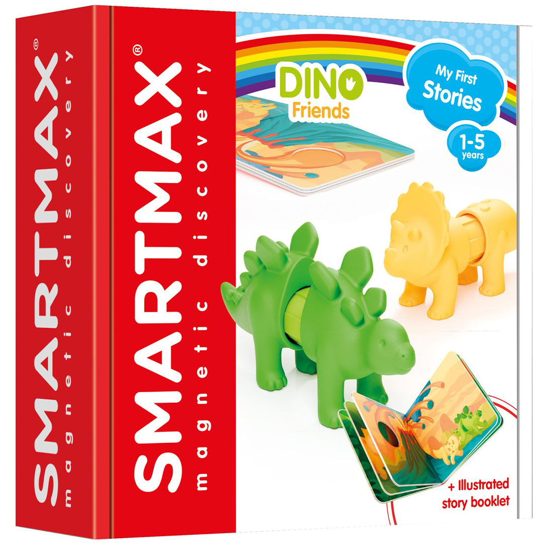 smartmax magnetisch bouwset - my first stories - dino friends | SMX260 | 