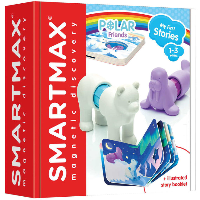 smartmax magnetisch bouwset - my first stories - polar friends | SMX 262 | 