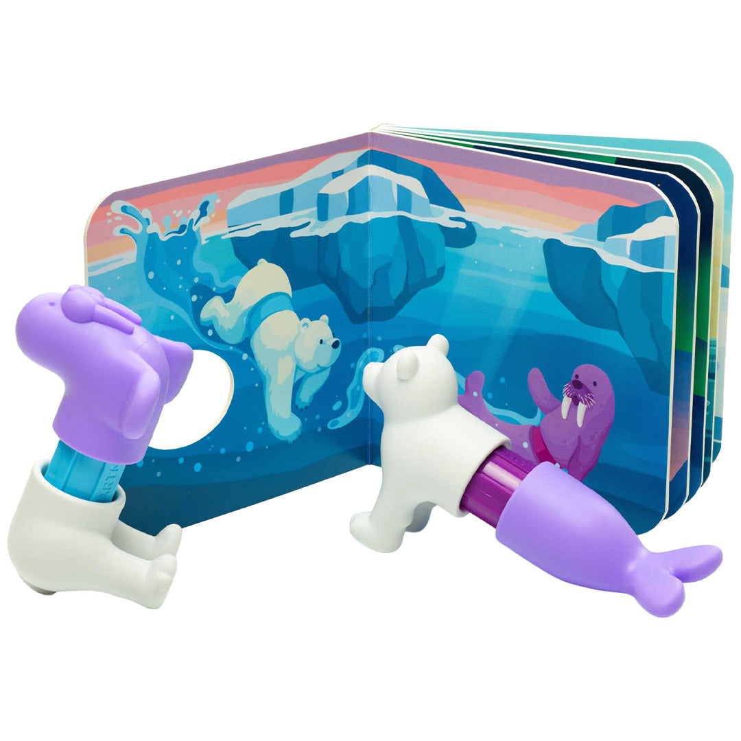 smartmax magnetisch bouwset - my first stories - polar friends | SMX 262 | 3