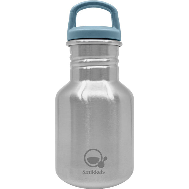 smikkels rvs drinkfles daily basic - blauw - 350 ml | 10110085 | 