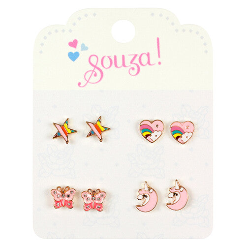 souza for kids 4 paar oorbellen wonderen | 106074 | 0
