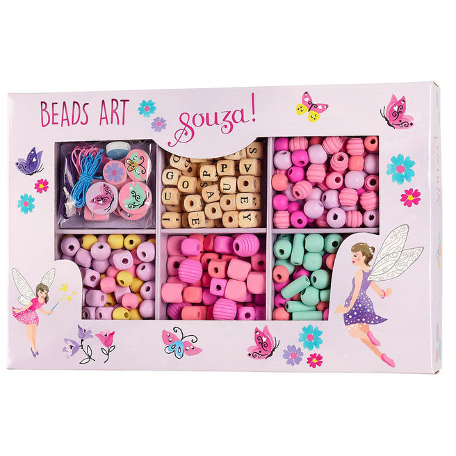 souza for kids diy armbanden maken - roze mix | 106624 | 0