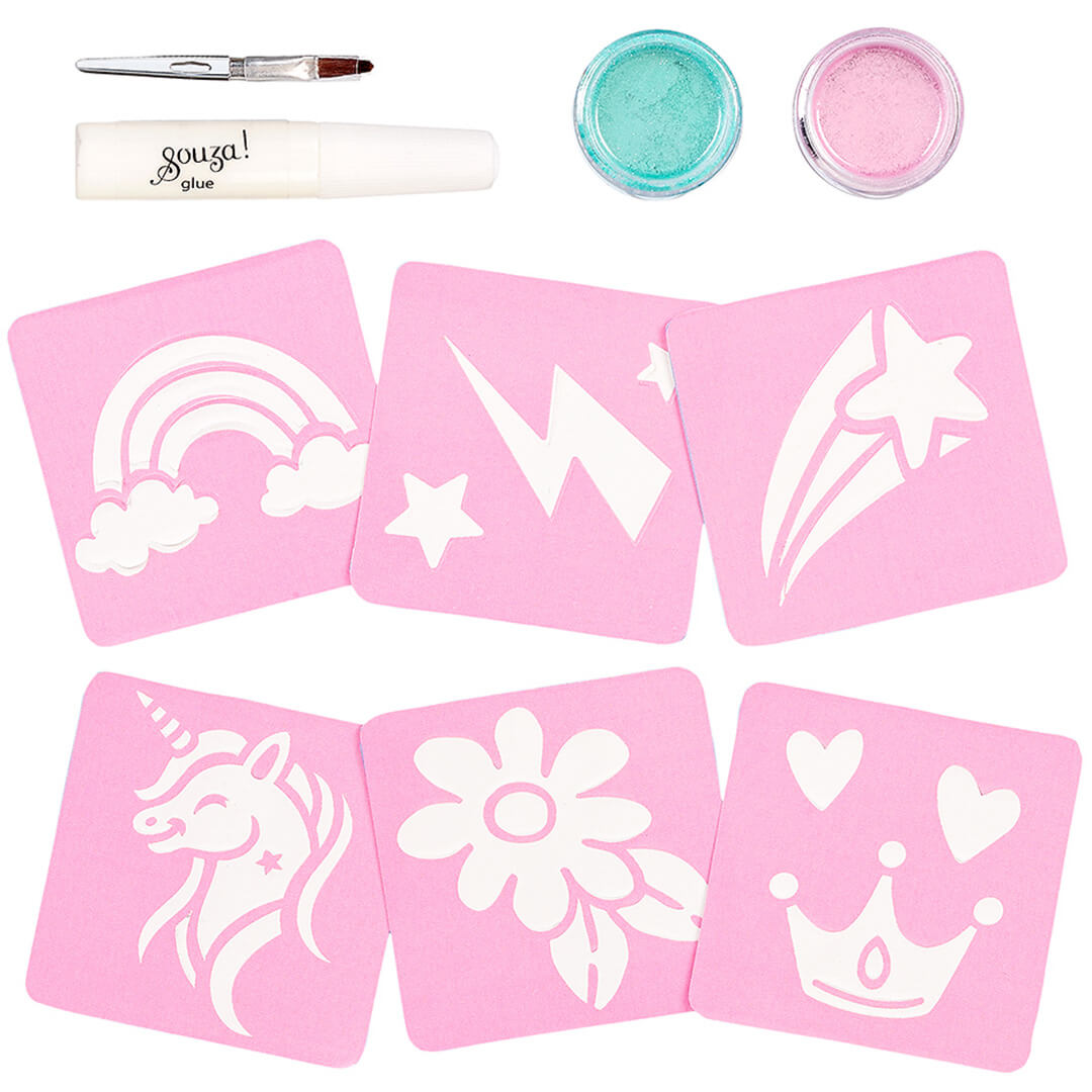 souza for kids glitter tattoos maken eenhoorn | 107149 | 1