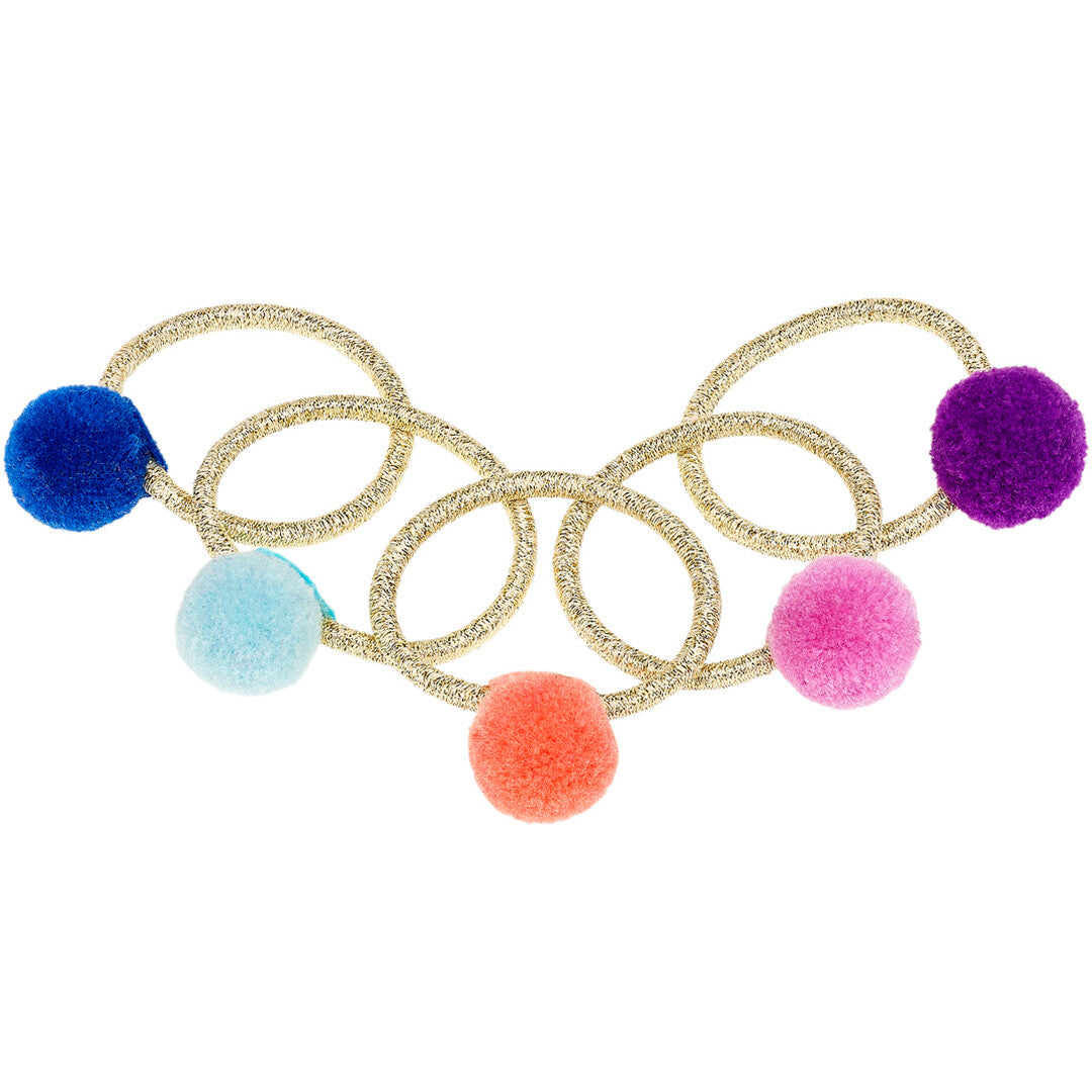 souza for kids haarelastiekjes elif - goud - 5st | 106837 | 0
