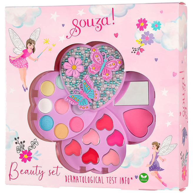 souza for kids make-up doosje hart - vlinders | 107139 | 0