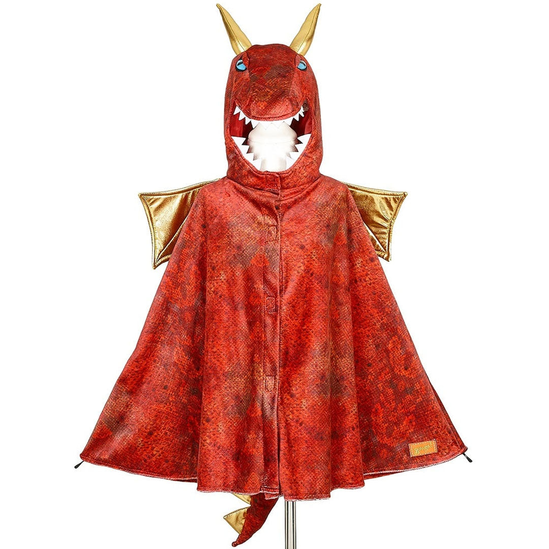 souza for kids verkleedcape rode draak - 4-7 jaar | 101070 | 0
