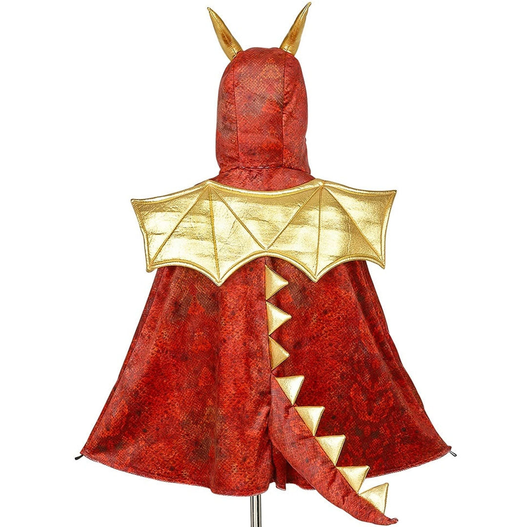 souza for kids verkleedcape rode draak - 4-7 jaar | 101070 | 1