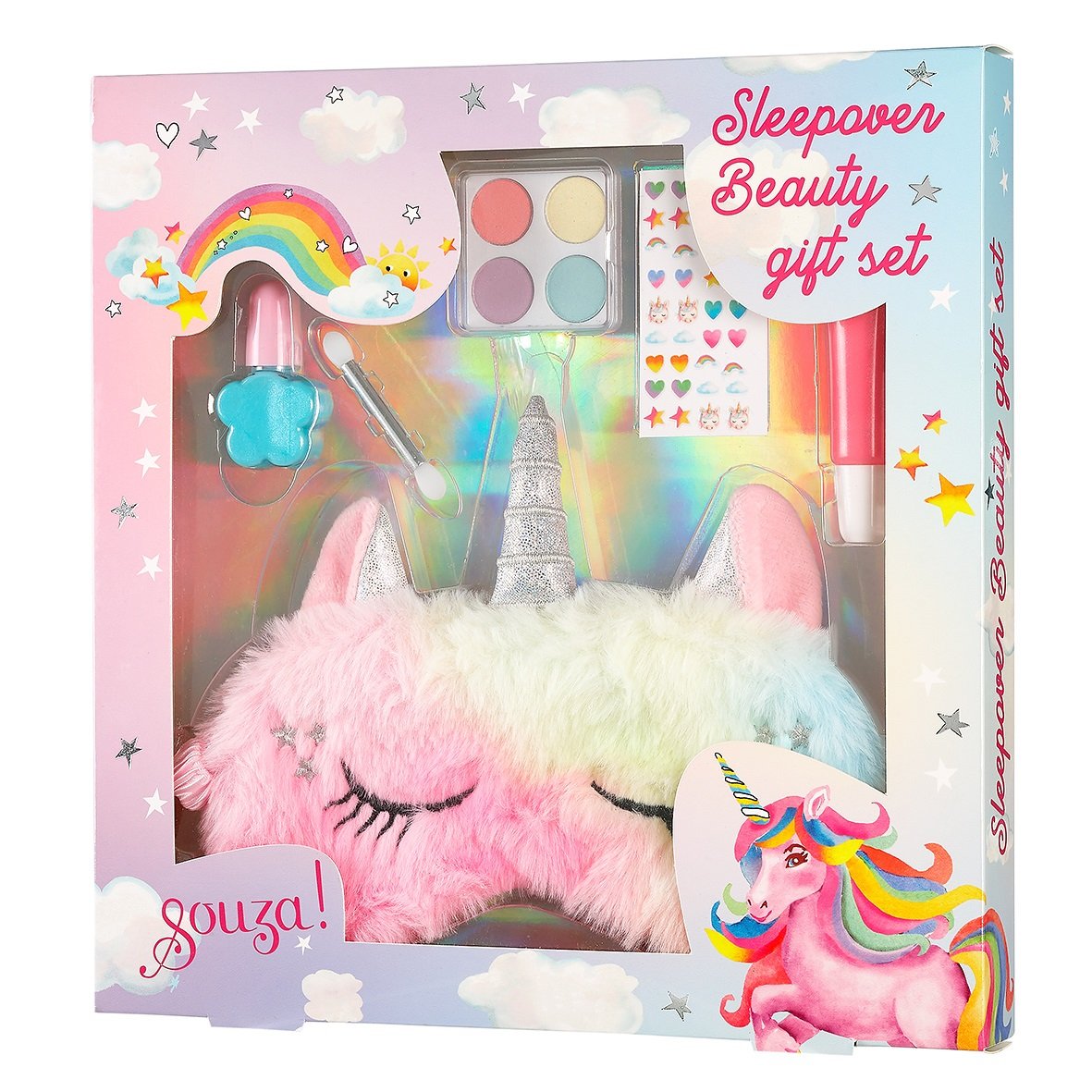 souza for kids make-up set met slaapmasker - eenhoorn | 107501 | 5