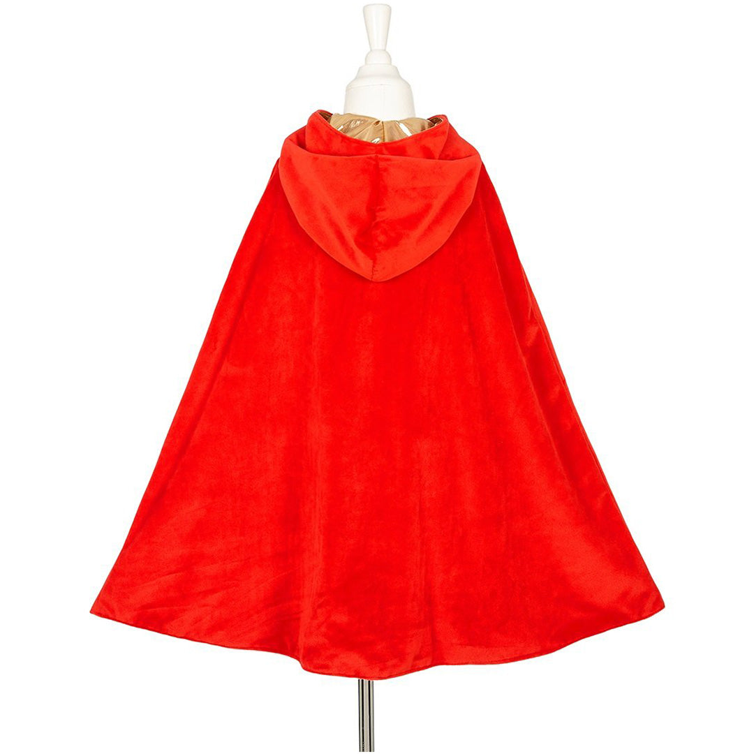 souza for kids omkeerbare verkleedcape - prinses - roodkapje - 4-7 jaar | SOUZ101177 | 5