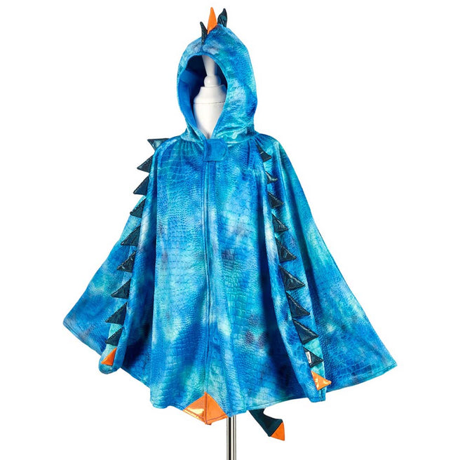 souza for kids verkleedcape - draak - blauw - 4-7 jaar | 100839 | 2