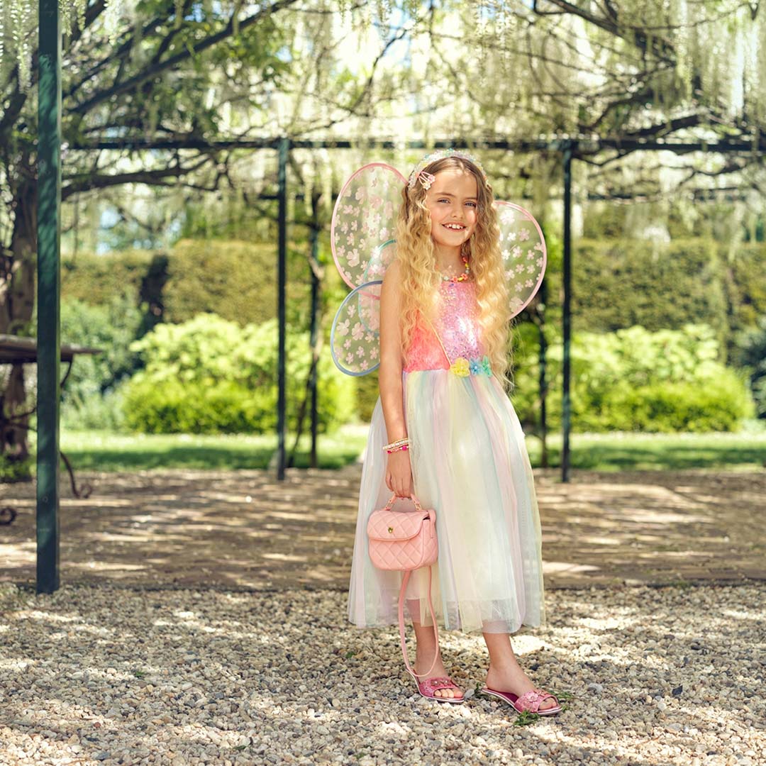 souza for kids verkleedjurk met vleugels flora - 5-7 jaar | SOUZ101147 | 6