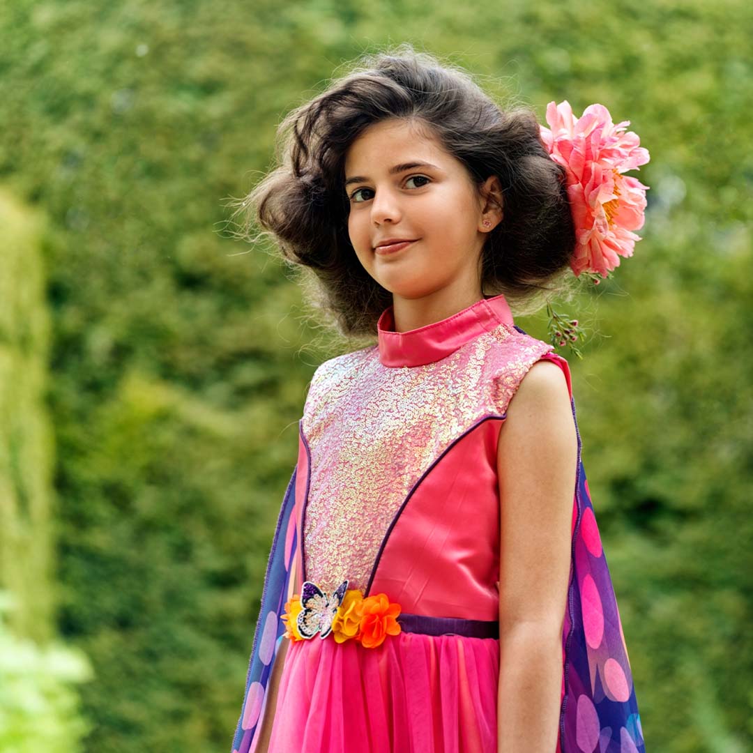 souza for kids verkleedjurk met vleugels papillon - 5-7 jaar | SOUZ101144 | 6