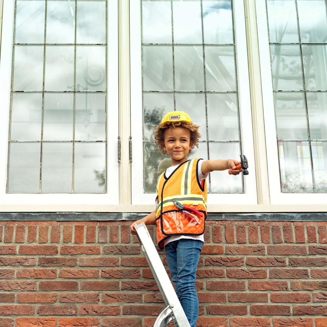 souza for kids verkleedkleding bouwvakker - 4-7 jaar | SOUZ101178 | 2