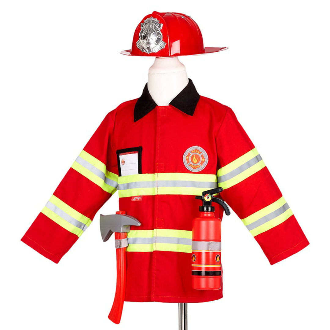 souza for kids verkleedkleding brandweer - 4-7 jaar | 100847 | 1