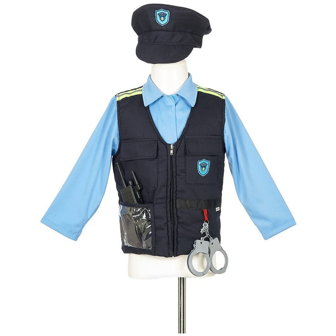 souza for kids verkleedkleding politieman - 4-7 jaar | SOUZ101181 | 1