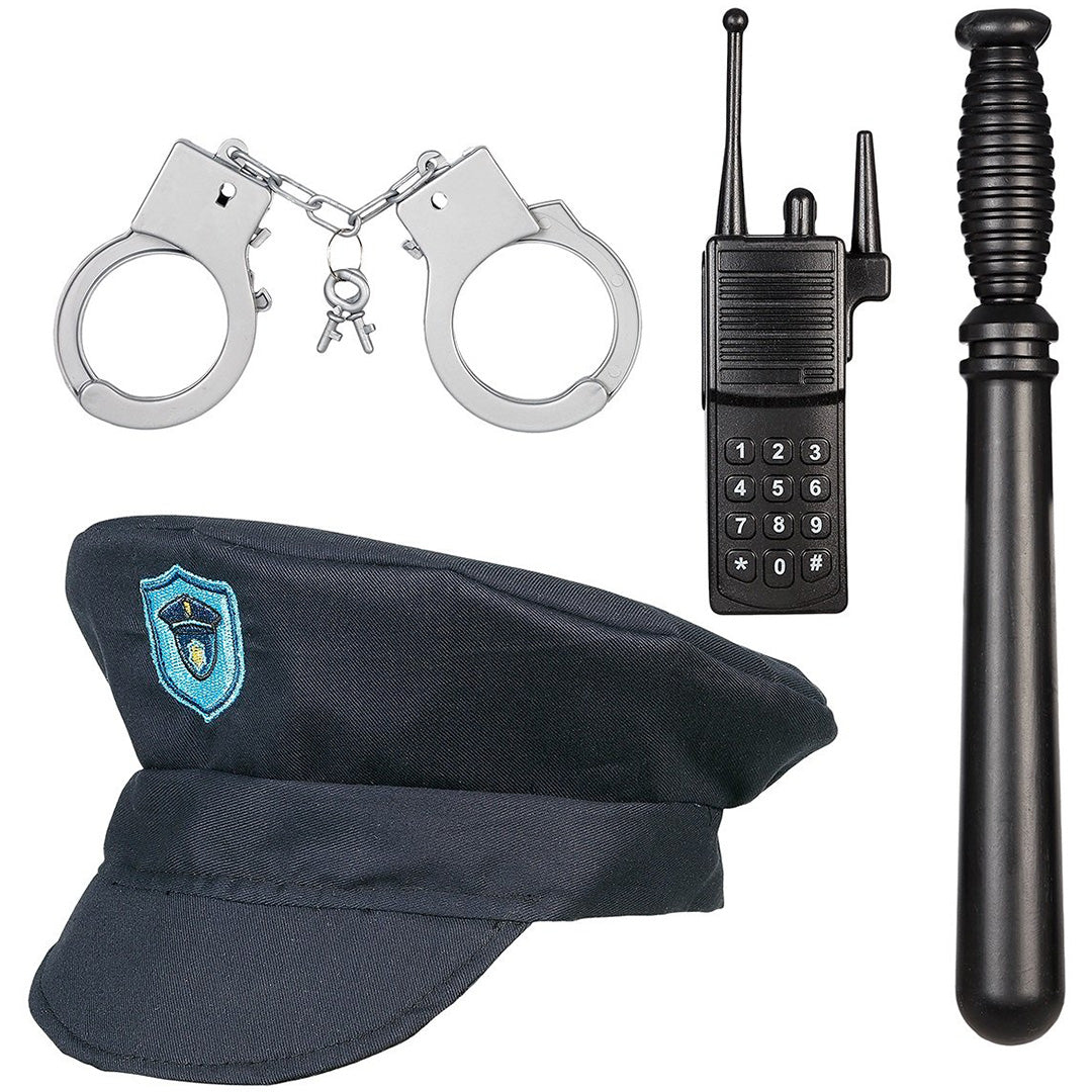 souza for kids verkleedkleding politieman - 4-7 jaar | SOUZ101181 | 4