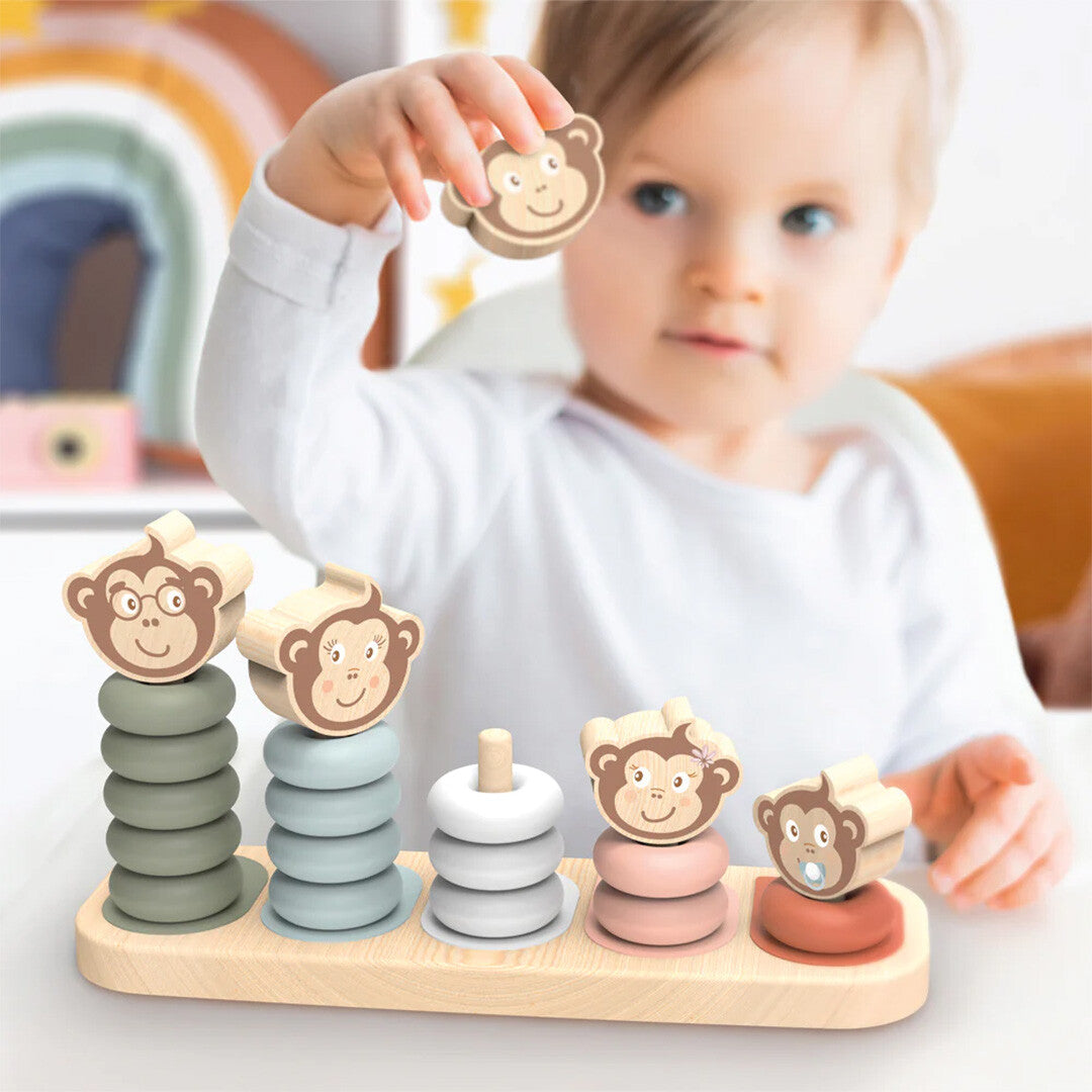 speedy monkey stapeltoren monkey family | SP1003 | 1