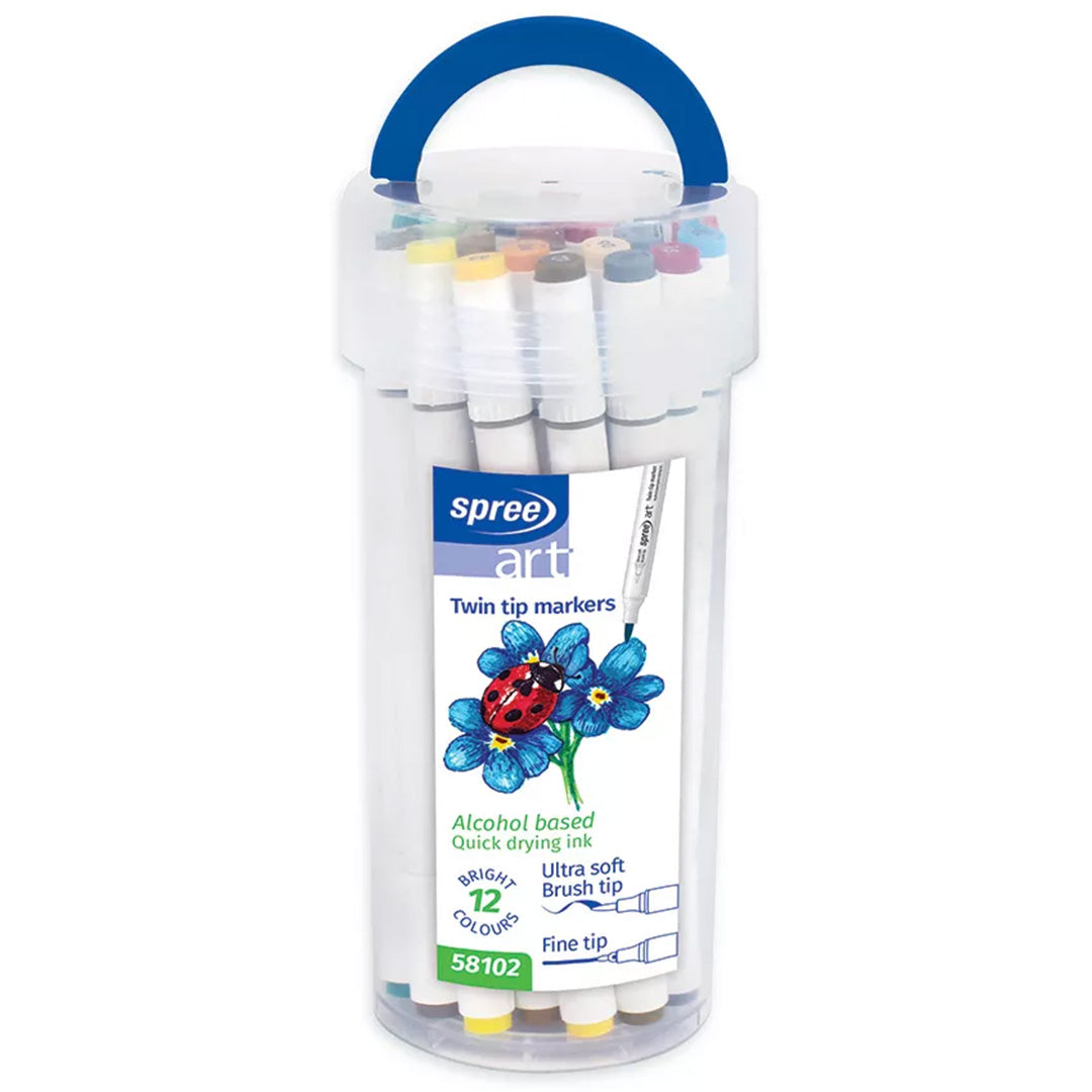 spree alcohol markers - 12st | BG58102 | 1